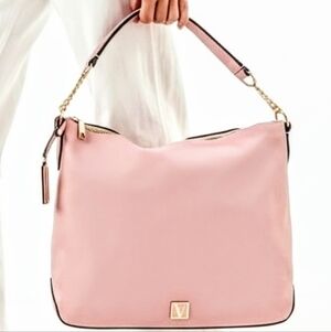 Nip luxury VS limited ed bridal triple blue floral zip bag online exclusive